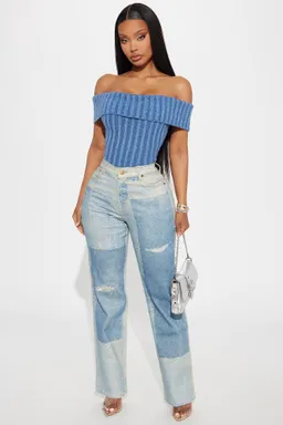 Jeans estampados denim de Fashion Nova en Pantalones para argentina