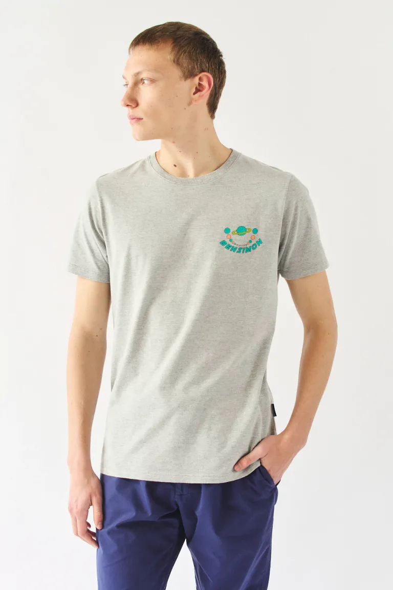 Remera casual de manga corta con diseño distintivo de Bensimon en Remeras y Polos para argentina