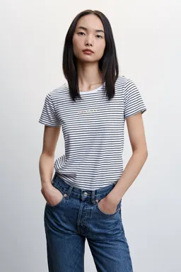 Remera algodón logo de Mango en Remeras para argentina
