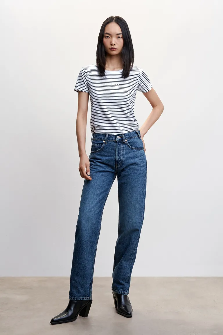 Remera algodón logo de Mango en Remeras para argentina