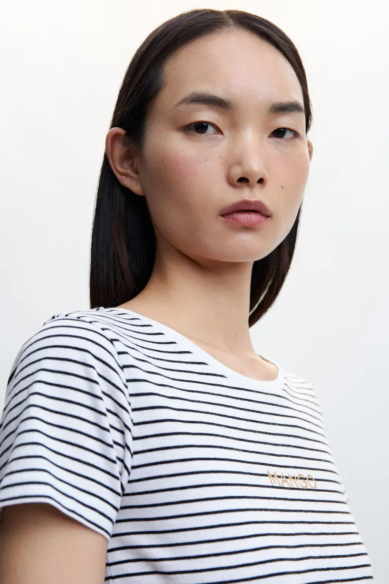 Remera algodón logo de Mango en Remeras para argentina