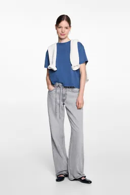 Remera mensaje bordado de Mango Teen en Remeras para argentina