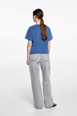 Remera mensaje bordado de Mango Teen en Remeras para argentina