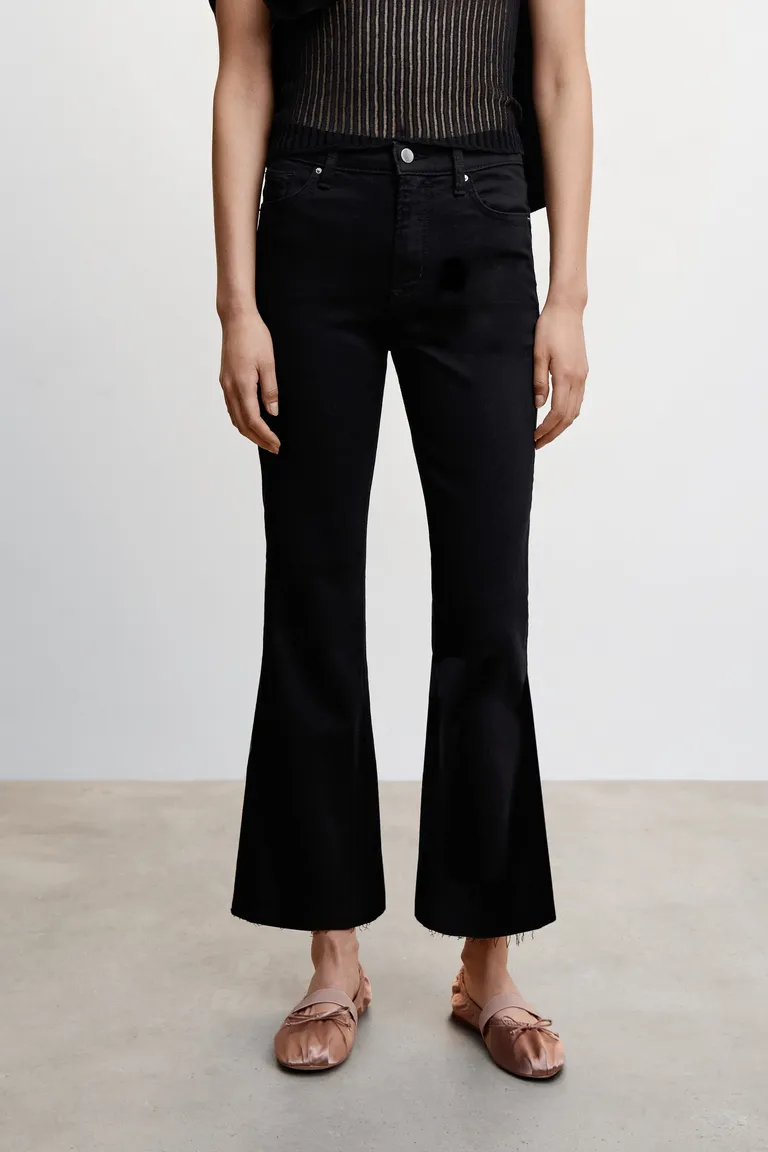 Jeans flare crop de Mango en Pantalones para argentina