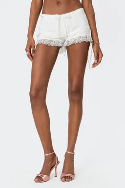 Shorts marielle con cinta de Edikted en Shorts para argentina