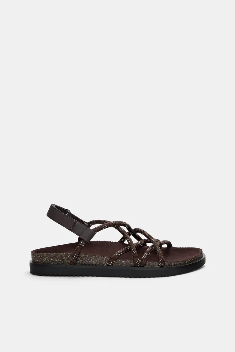 Sandalias cuerdas entrelazadas de Pull&Bear en Sandalias y Ojotas para argentina