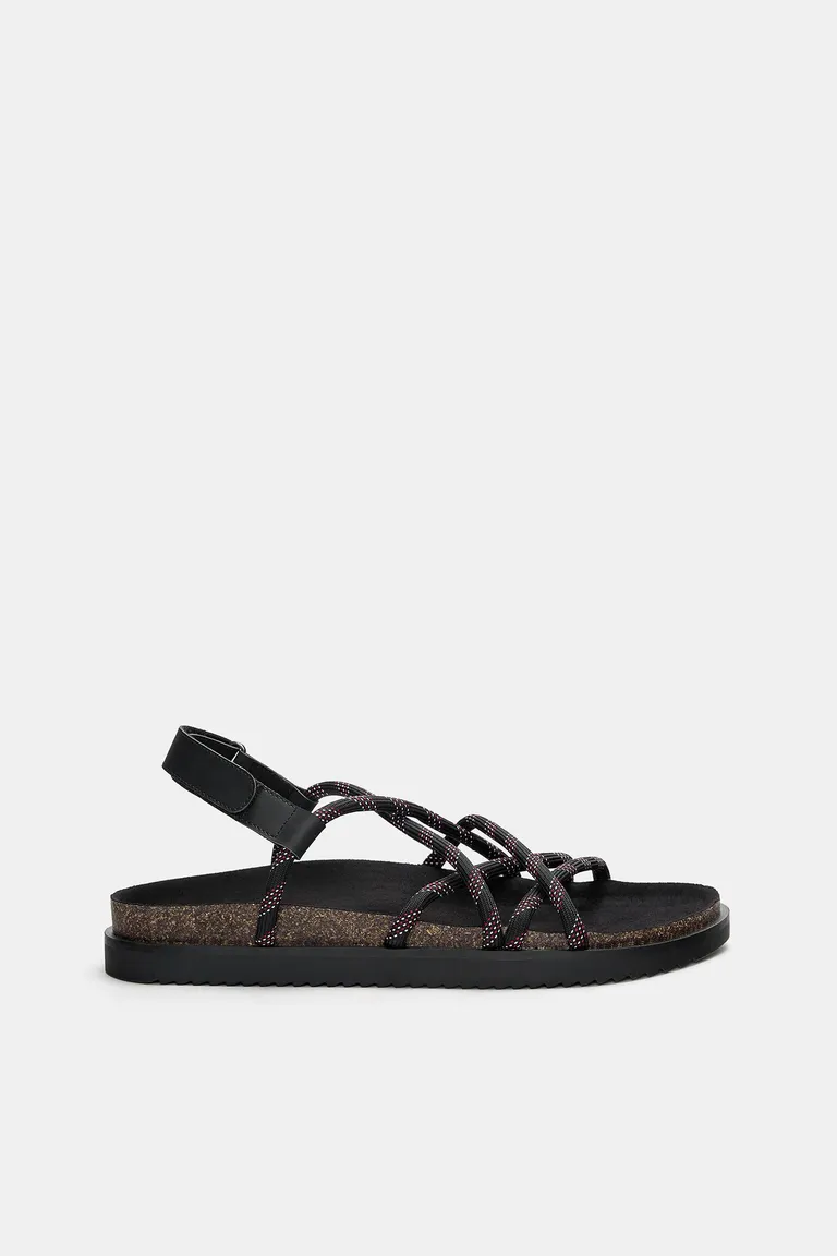 Sandalias cuerdas entrelazadas de Pull&Bear en Sandalias y Ojotas para argentina