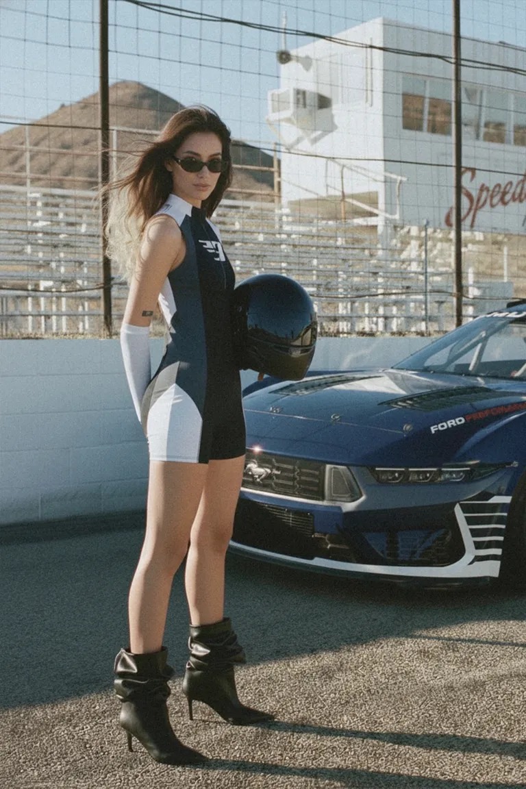 Mono sin mangas con detalles contrastantes y cierre expuesto de Top White en Monos para argentina