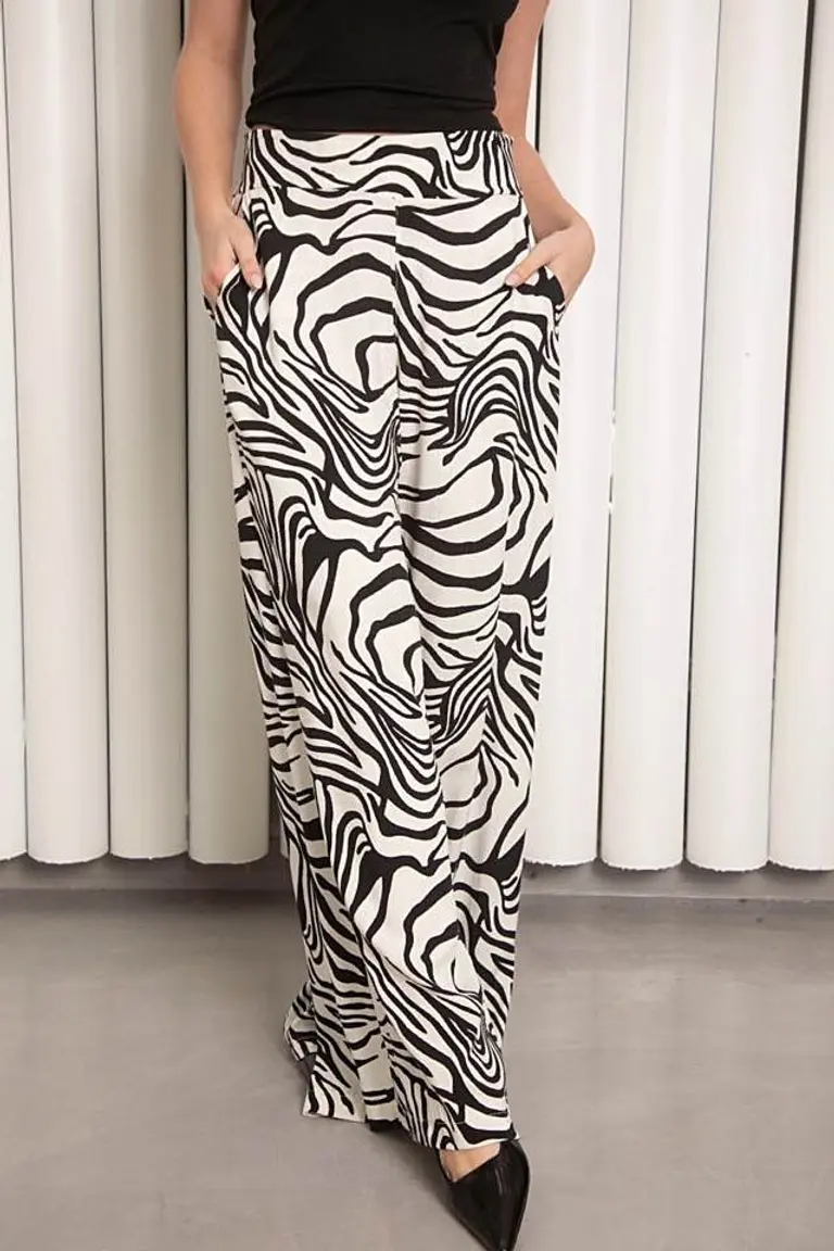 Pantalón Palazzo Estampado de Hesed en Pantalones para argentina