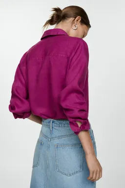 Camisa lino de Mango en Camisas para argentina