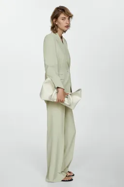 Pantalón traje lyocell de Mango en Pantalones para argentina