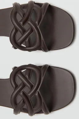Sandalias tiras cruzadas de Mango en Sandalias para argentina