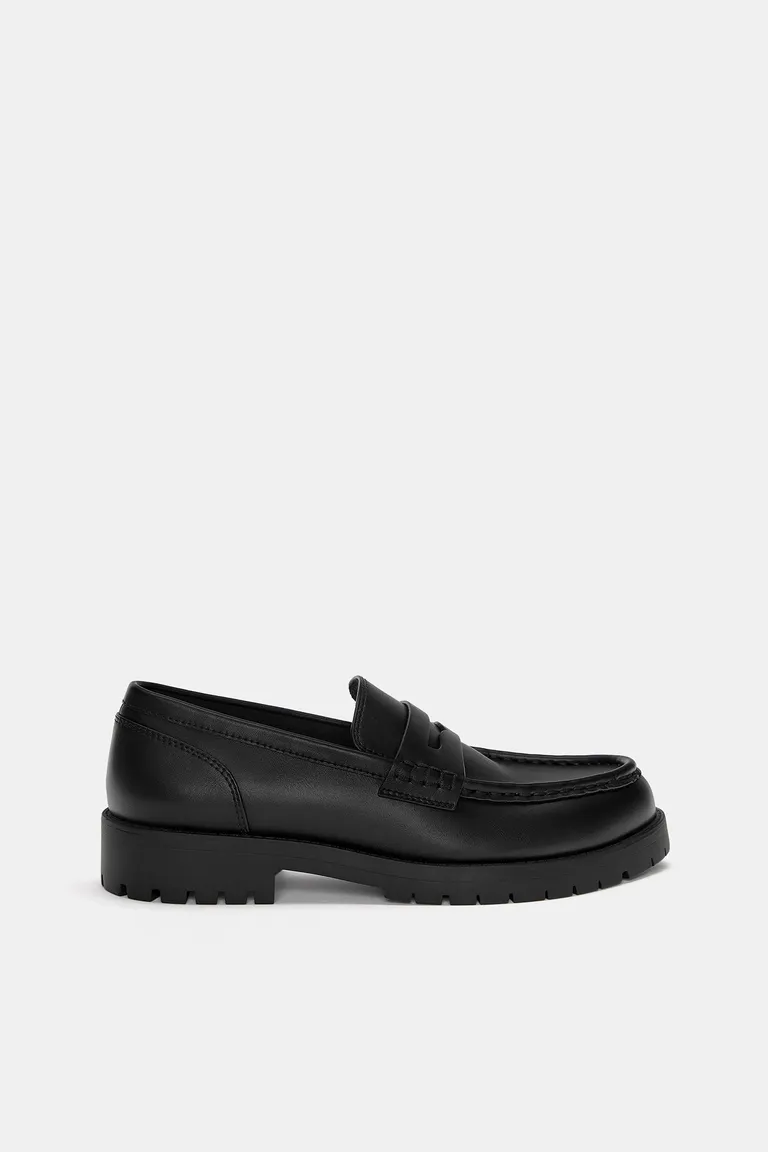 Mocasines con plataforma de Pull&Bear en Mocasines y Náuticos para argentina