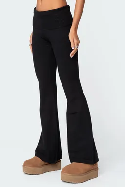 Pantalón tejido desiree tiro bajo de Edikted en Pantalones para argentina