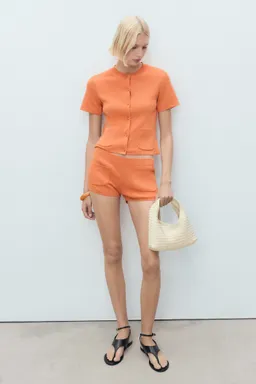 Shorts punto con bolsillos de Mango en Shorts para argentina
