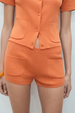 Shorts punto con bolsillos de Mango en Shorts para argentina