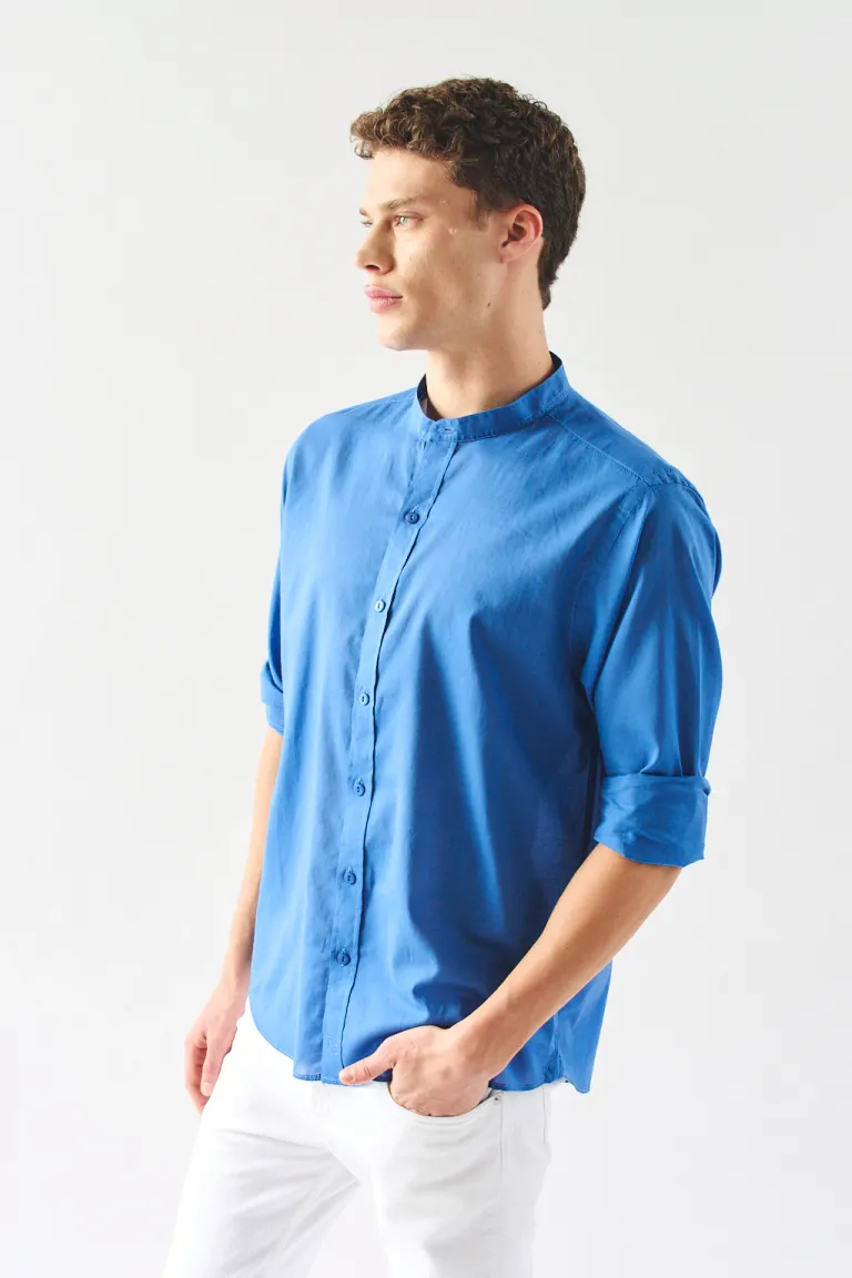 Camisa de vestir para hombre de manga larga y corte estilizado de Bensimon en Camisas para argentina