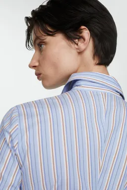 Vestido camisero cremallera rayas de Mango en Vestidos para argentina