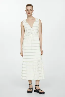 Vestido rayas lazo de Mango en Vestidos para argentina