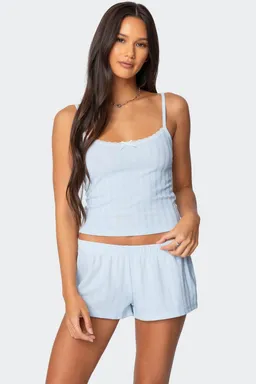 Musculosa pointelle irene de Edikted en Tops para argentina