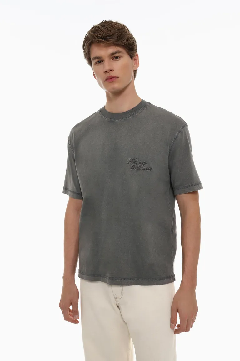 Remera bordada efecto lavado de Lefties en Remeras y Polos para argentina