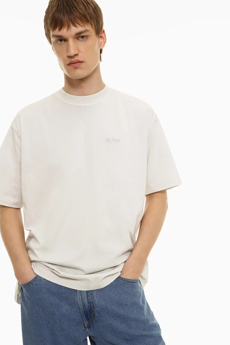 Remera bordada efecto lavado de Lefties en Remeras y Polos para argentina