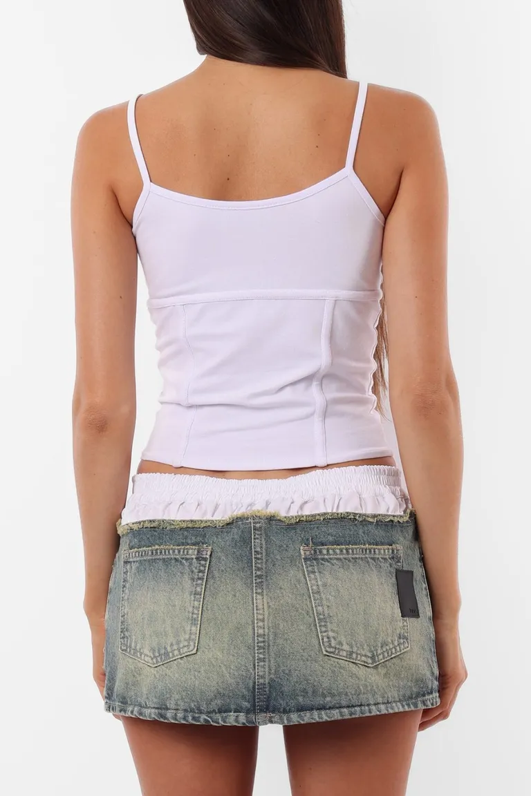 Short de Tiro Medio de Top White en Shorts para argentina