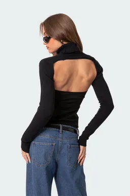 Sweater corto cuello tortuga de Edikted en Buzos y Sweaters para argentina