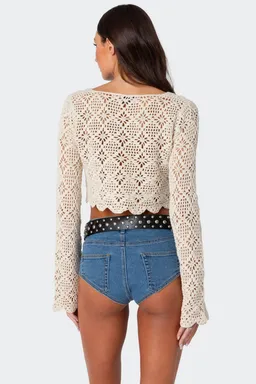 Top crochet tessie de Edikted en Tops para argentina