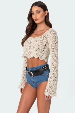 Top crochet tessie de Edikted en Tops para argentina