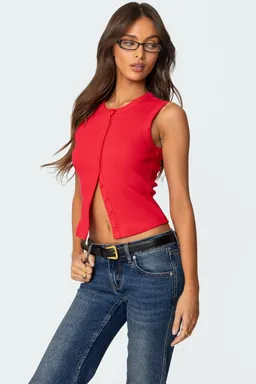 Musculosa botones de Edikted en Tops para argentina