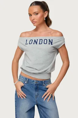 Top london sin hombros de Edikted en Tops para argentina