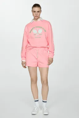 Shorts punto con logo de Mango en Shorts para argentina