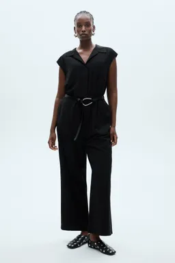 Mono bolsillos cuello camisero de Mango en Monos para argentina