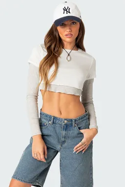 Remera manga larga capas de Edikted en Remeras para argentina