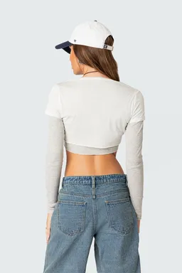 Remera manga larga capas de Edikted en Remeras para argentina