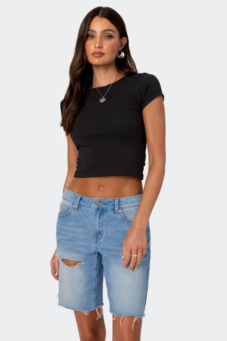 Remera espalda descubierta bambi de Edikted en Tops para argentina