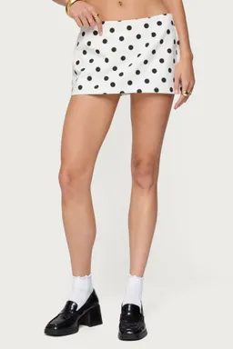 Mini falda short lunares noreen de Edikted en Faldas para argentina