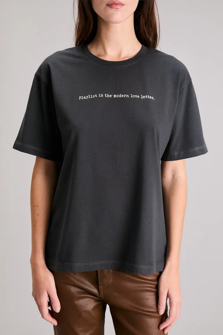 Remera de algodón con estampa exclusiva y diseño de corte regular para mujer de Kosiuko en Remeras para argentina