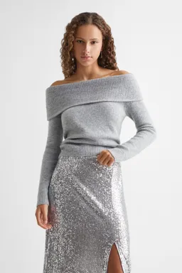Falda con lentejuelas de Mango Teen en Faldas para argentina
