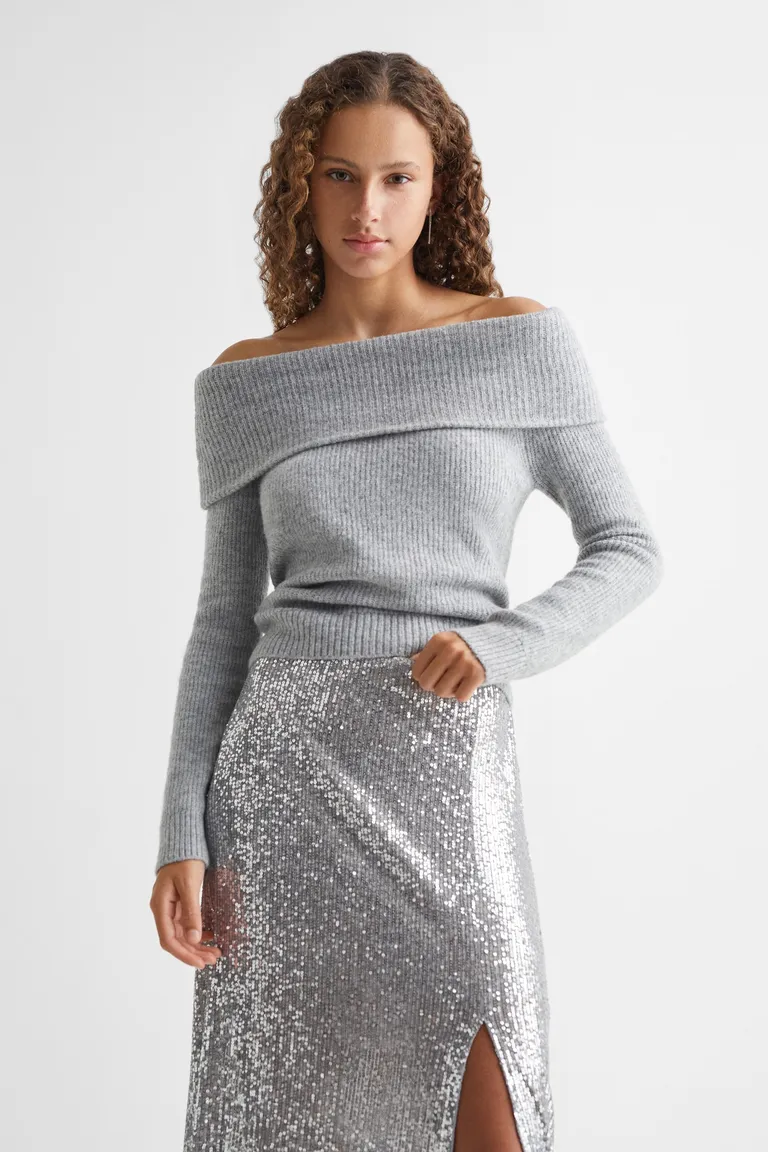 Falda con lentejuelas de Mango Teen en Faldas para argentina