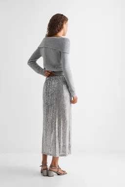 Falda con lentejuelas de Mango Teen en Faldas para argentina