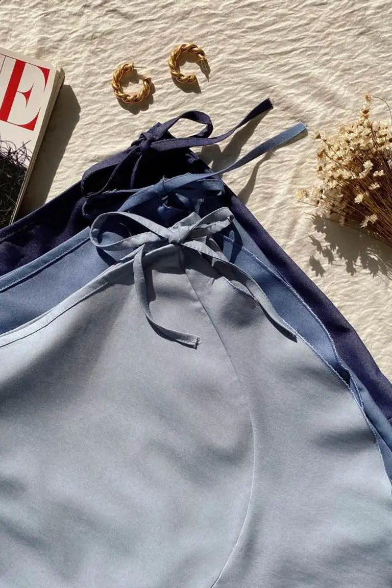 Pollera con Volados de Hesed en Faldas para argentina