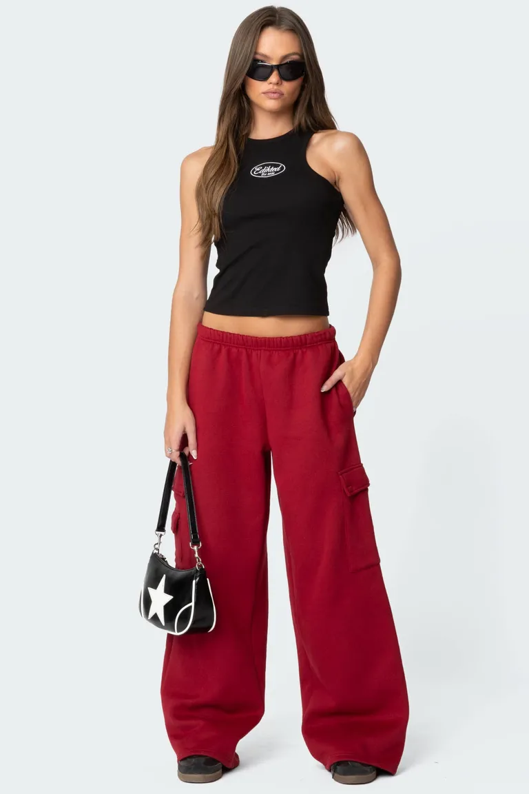 Pantalón jogger cargo pierna ancha de Edikted en Pantalones para argentina