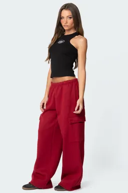 Pantalón jogger cargo pierna ancha de Edikted en Pantalones para argentina