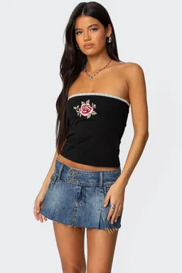 Top enora con rosas de Edikted en Tops para argentina