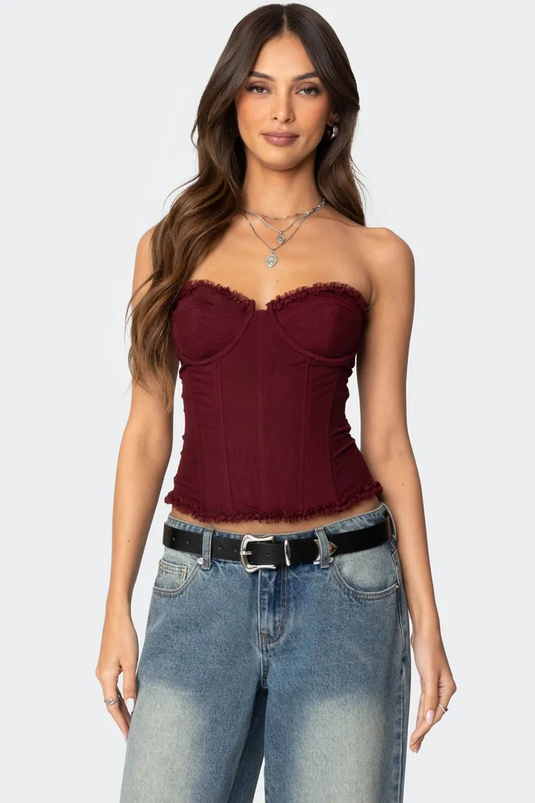 Corset deirdre con cordones de Edikted en Ropa Interior y Medias para argentina