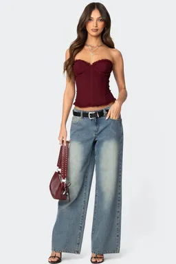 Corset deirdre con cordones de Edikted en Ropa Interior y Medias para argentina
