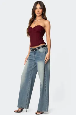Corset deirdre con cordones de Edikted en Ropa Interior y Medias para argentina