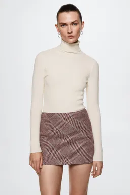 Falda lana cuadros de Mango en Faldas para argentina